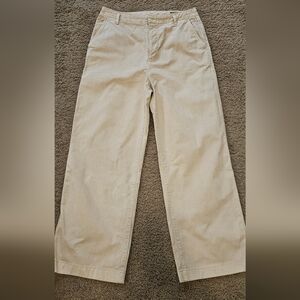 Gap Loose Wide leg Khaki pants